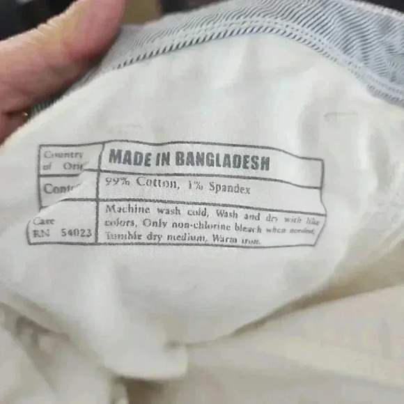 Banana Republic White Crop Denim Women's Size 28 - Picture 7 of 8